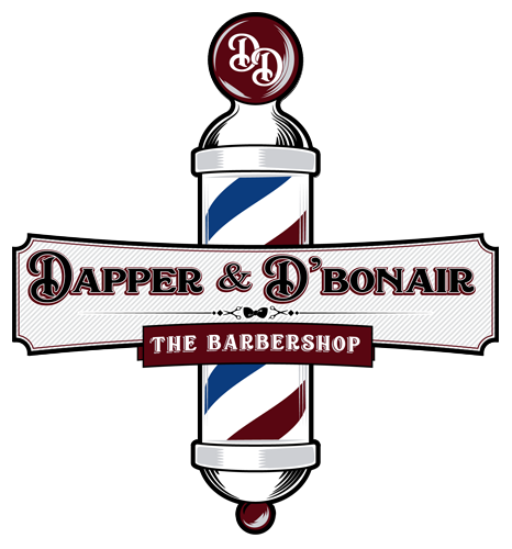 Dapper & D'bonair Barbershop Logo | Dapper Gent Barbershop